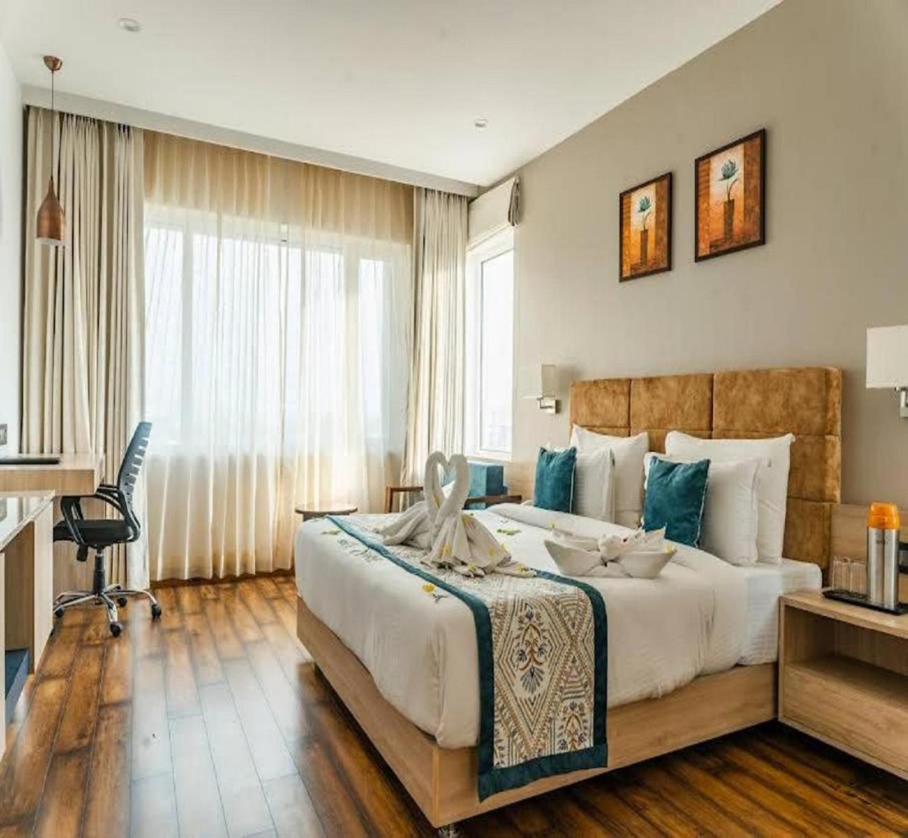 Hotel Teo International Near Delhi Airport By-Tu Casa Nuova Delhi Esterno foto